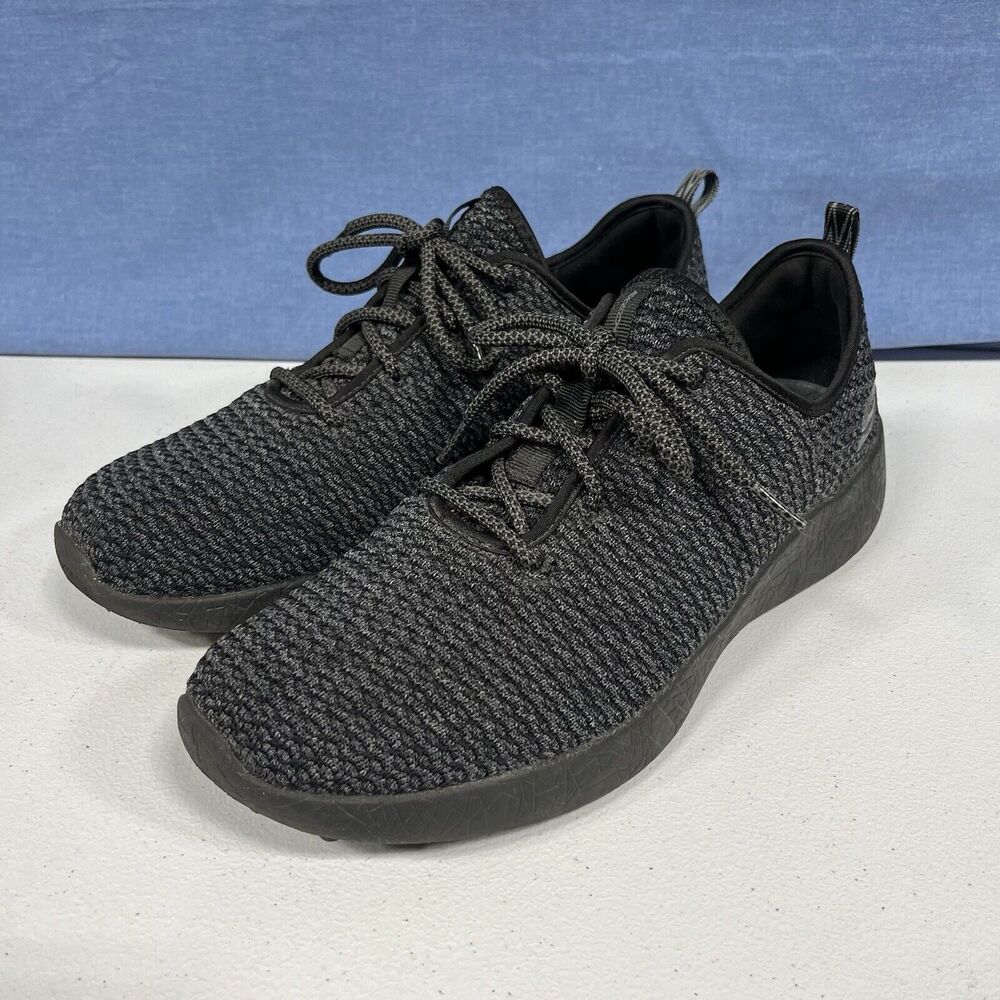Skechers Men's Walking Shoes Black/Gray SN 52114 US Size 10